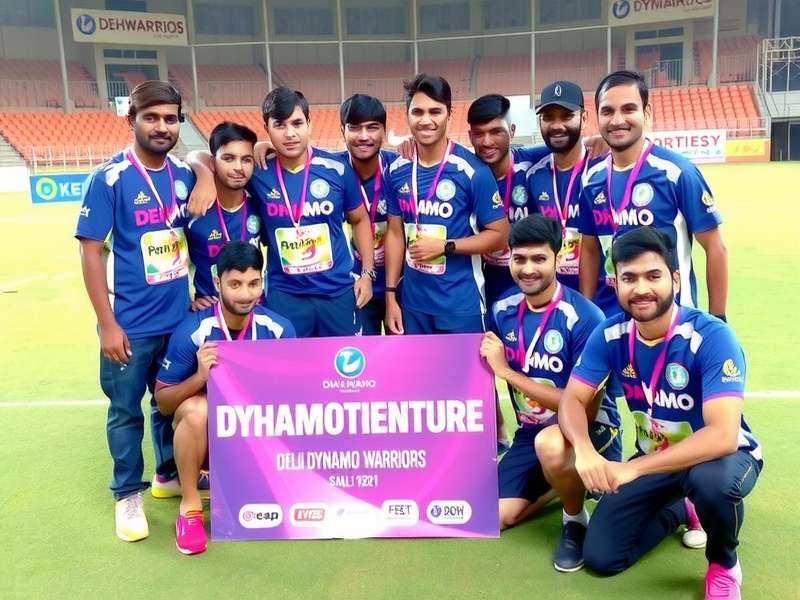 Delhi Dynamo Warriors early team photo