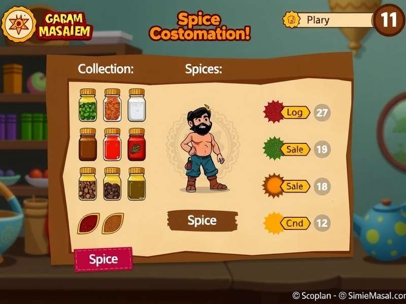 Garam Masala Mayhem development team working on game design