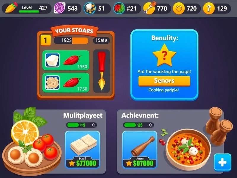 Biryani Blitzers gameplay screenshot showing colorful ingredients and cooking interface
