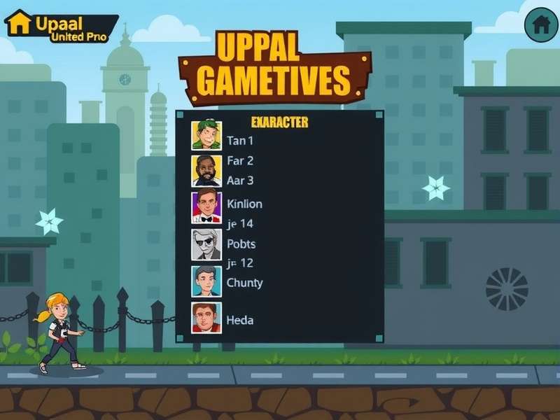 Uppal United Pro Edition character selection screen