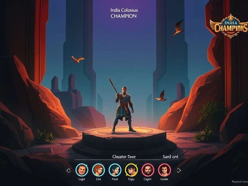 India Colossus Champion esports tournament scene