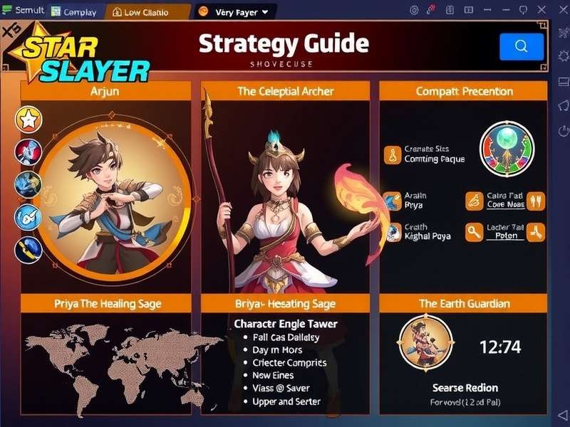 Anise Star Slayer Combat Interface