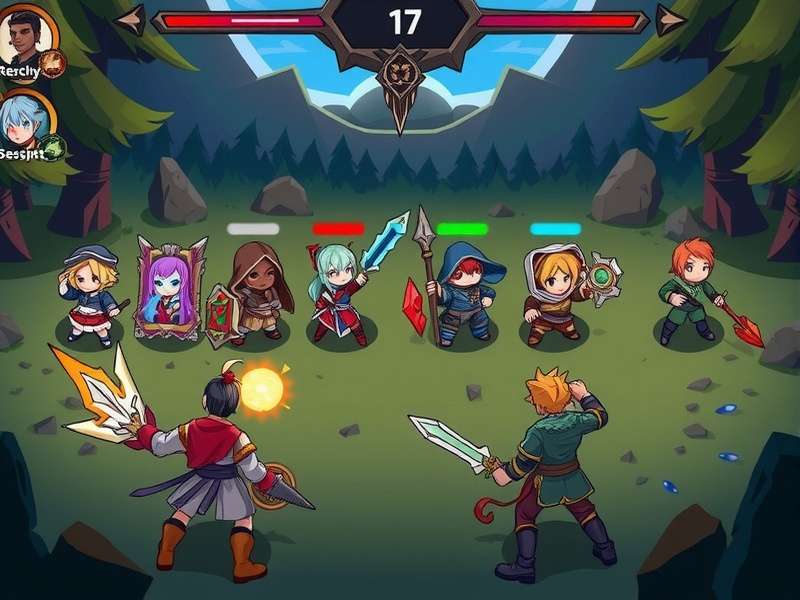 Fierce Mace Legend gameplay screenshot showing combat