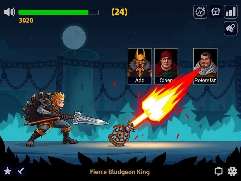 Fierce Bludgeon King multiplayer battle