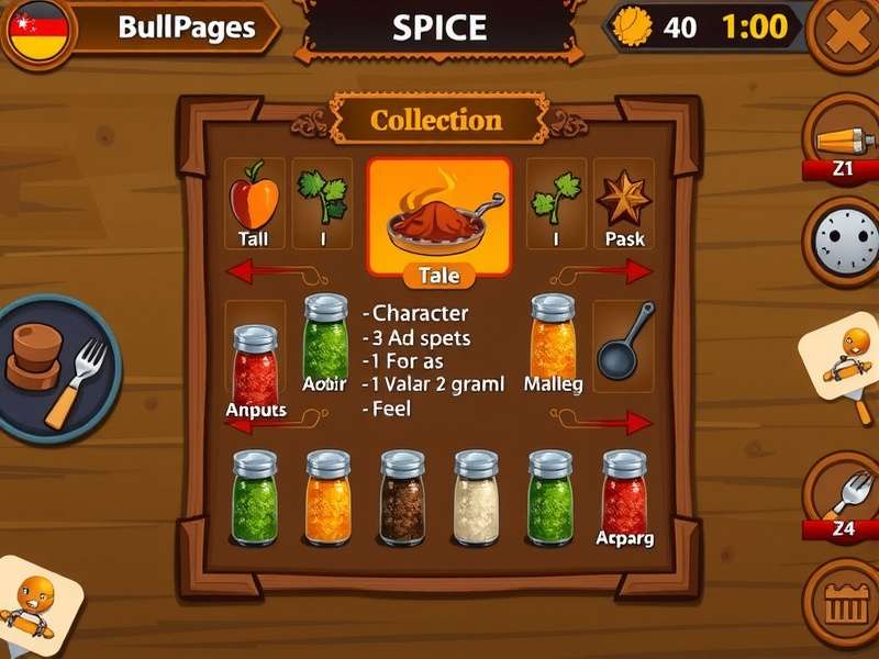 Garam Masala Mayhem gameplay showing spice collection mechanics