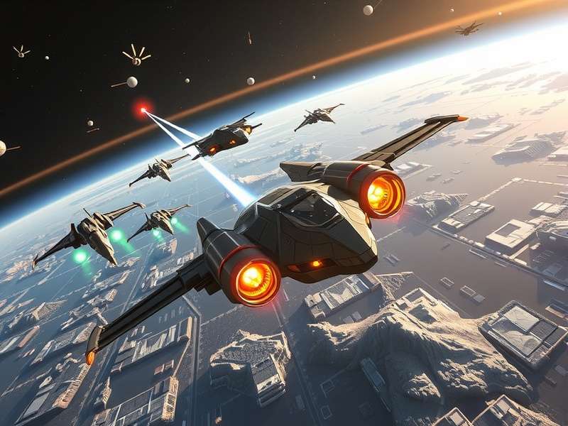 Interstellar Fury exploration gameplay