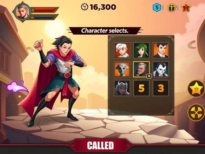 Majestic Hero S Odyssey character progression interface