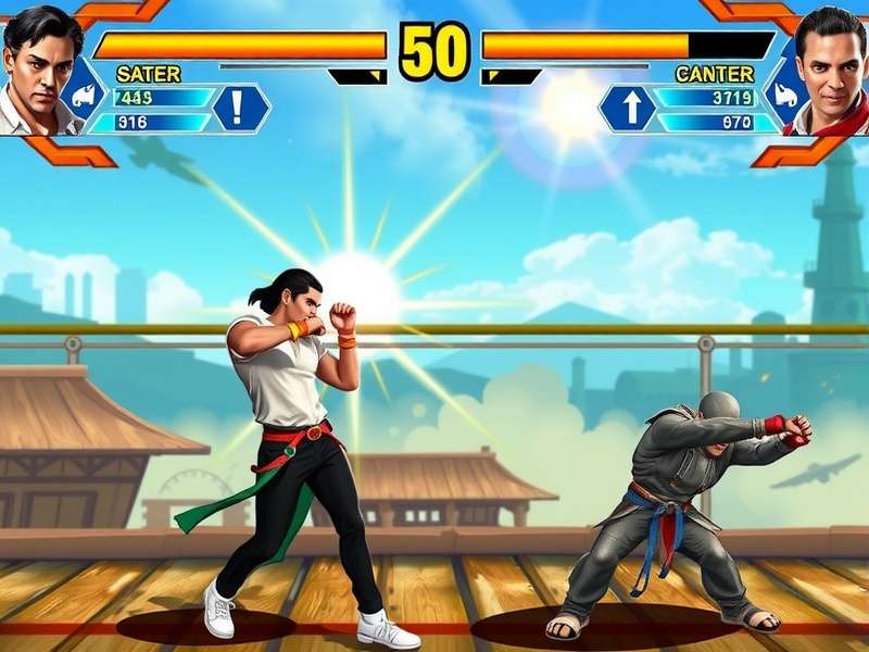 Indian Fighting Star development team photo