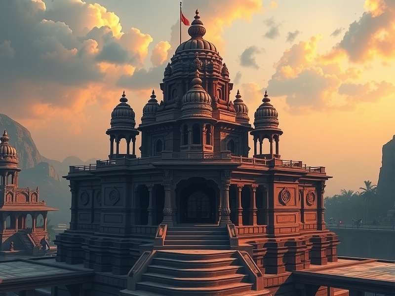 Ram Mandir Legendary View development process