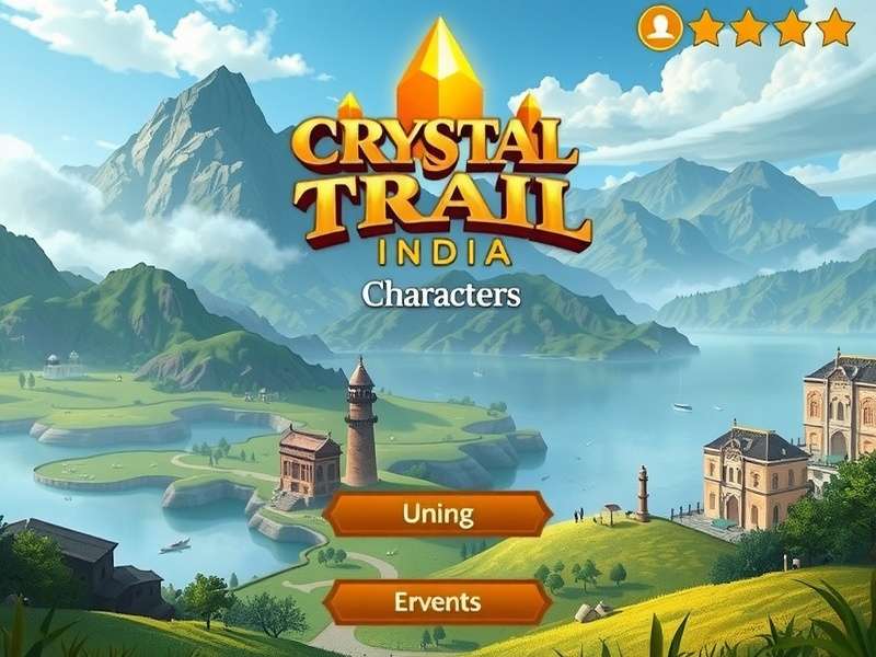 Crystal Trail India character selection screen