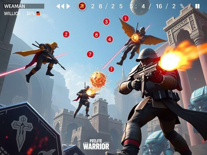 FFElite Warrior weapon customization interface