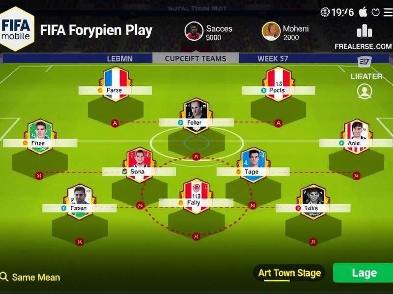 FIFA Mobile Team Play advanced techniques