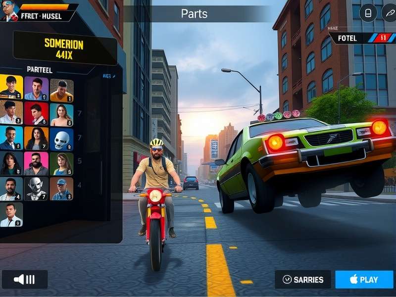 Mumbai Street Mayhem Legends gameplay screenshot showing vibrant city streets