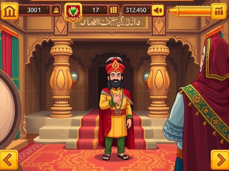 Maharaja S Royal Expedition character interaction scene
