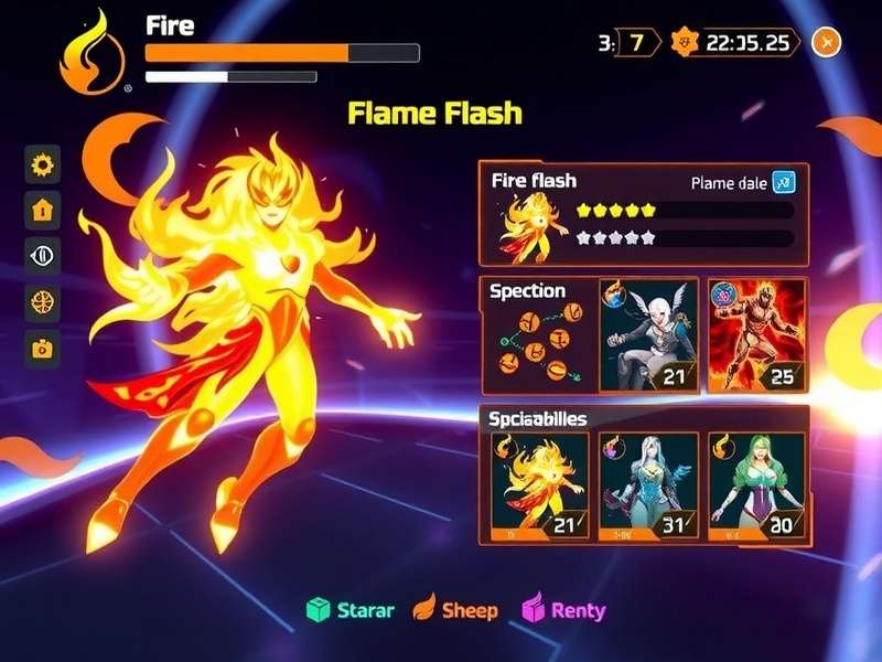 Fire Dominator Flame Flash special abilities showcase