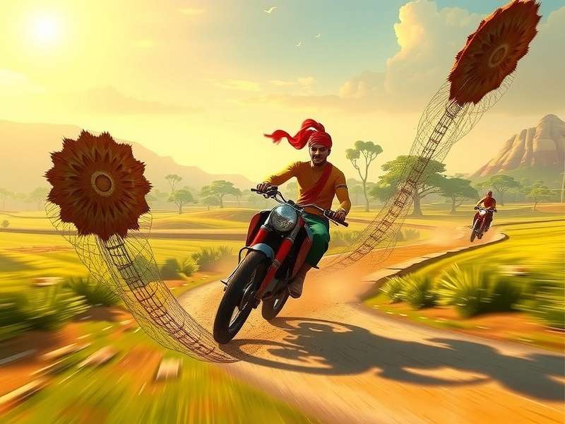 Wild Ginger Sprint character using power-up during race