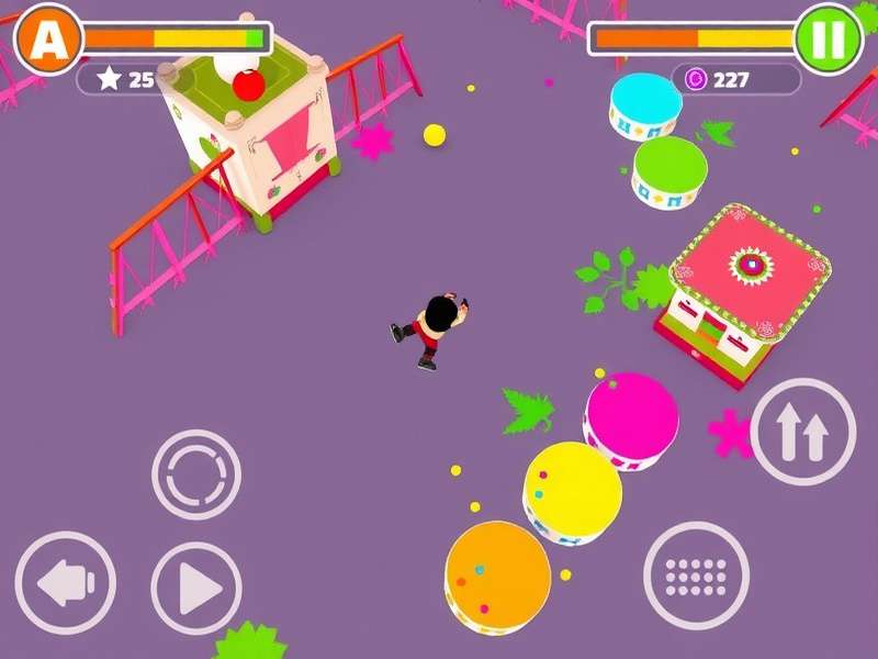 Holi Hyper Jumper features and character customization options