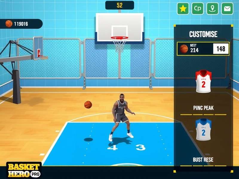 Basket Hero Pro defensive strategy illustration