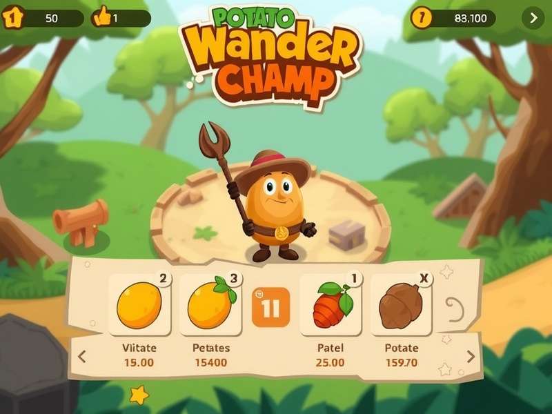 Potato Wanderer Champ character customization options