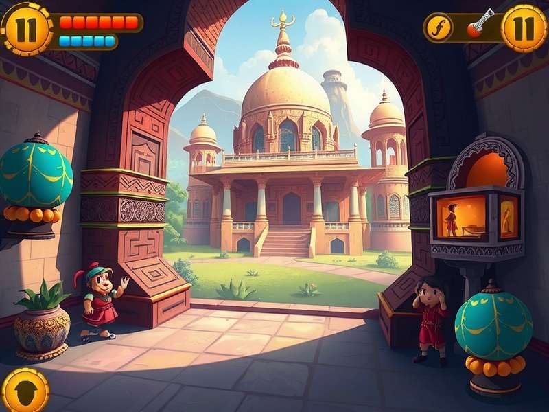 Mystic Trail Chums puzzle-solving gameplay example