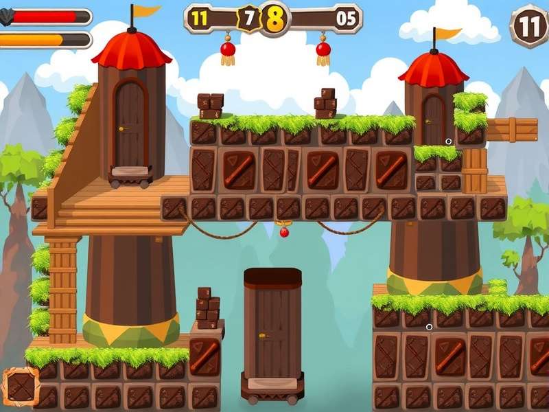 Choco Pixel Explorer World Environments