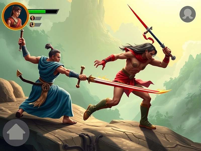 Sword Whirl Warriors character selection screen