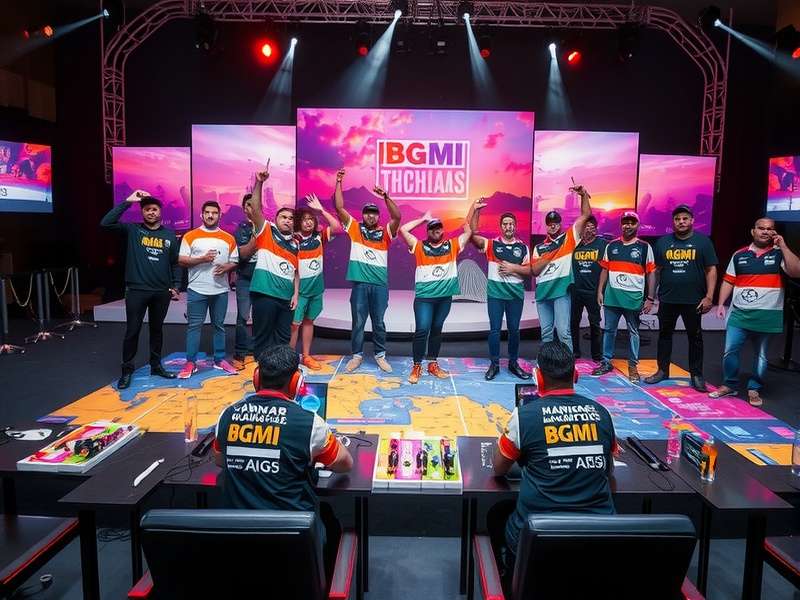 Strategic map positioning of BGMI Indian Gladiators