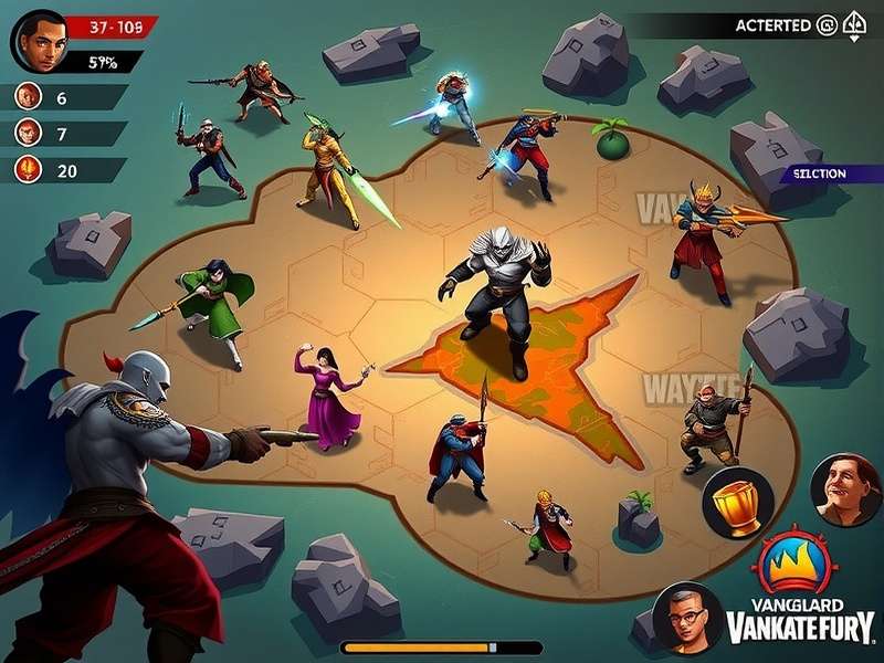 Vanguard Kolkata Fury character selection screen showing diverse heroes