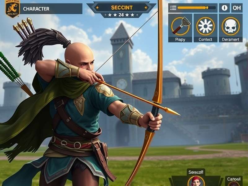 Elite Bow Conqueror character selection screen