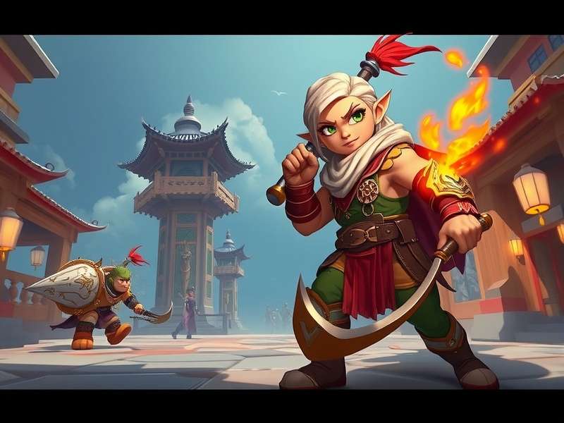 Supreme Ginger Warrior main character artwork