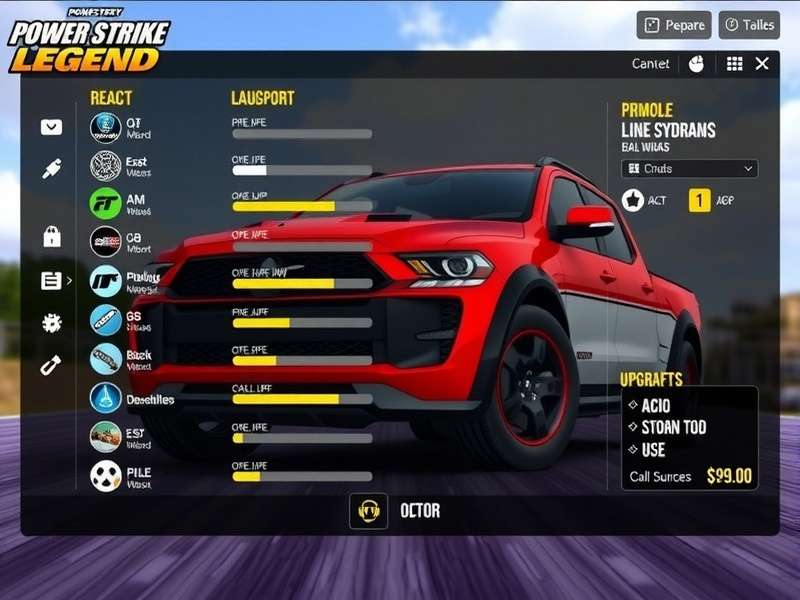 Power Stroke Legend development team working on game design