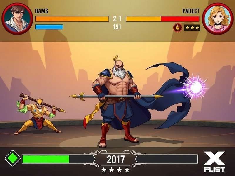 Sizzling Mustard Duelists character selection screen