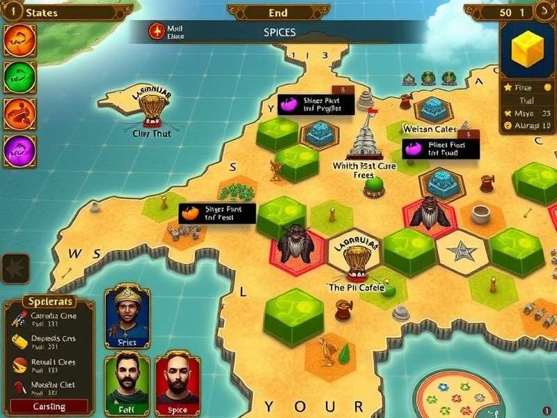 Biryani Strong Conqueror end-game strategic map showing territorial control