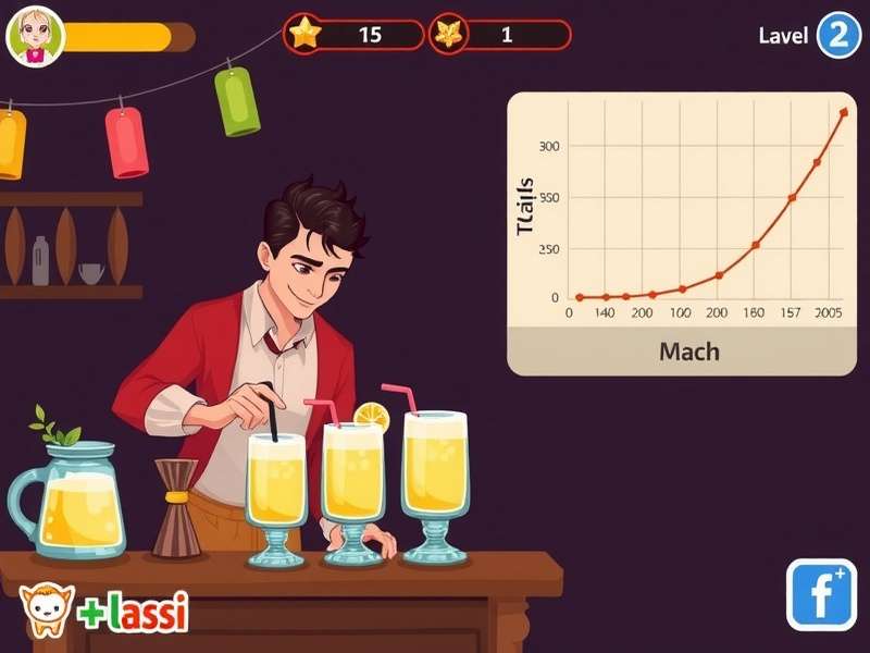 Lassi Luminary level progression chart showing difficulty curve