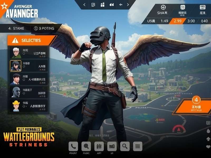 PUBG Avenger Warrior Prince gameplay showing character abilities