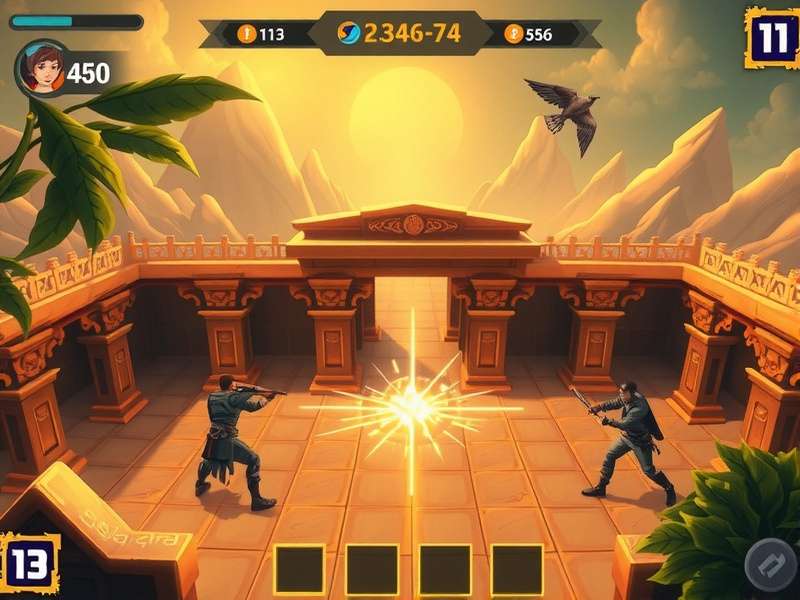 Temple Guardian Challenge puzzle solving interface