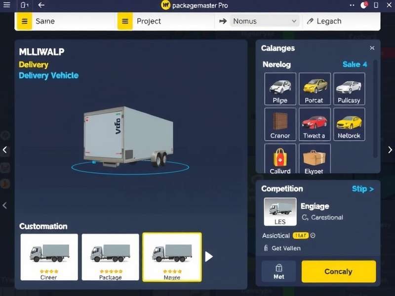 Package Master Pro multiplayer competition interface