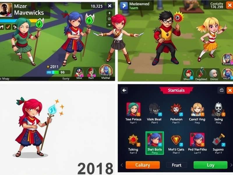 Mizoram Mavericks gameplay screenshot showing vibrant colors and cultural elements