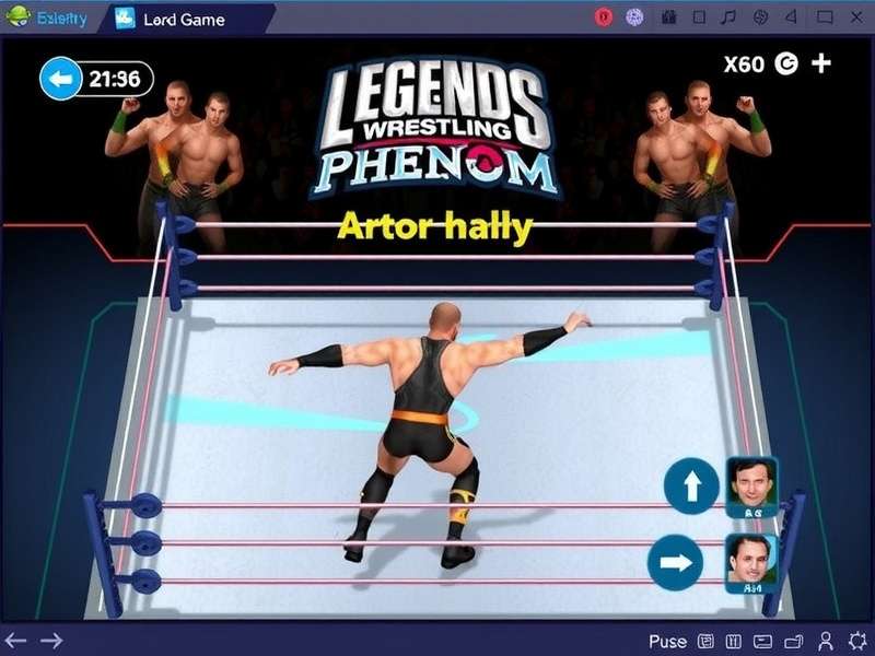 Legends Wrestling Phenom Gameplay Action