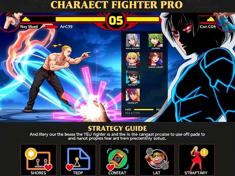 Fantasy Fighter Pro strategy guide infographic