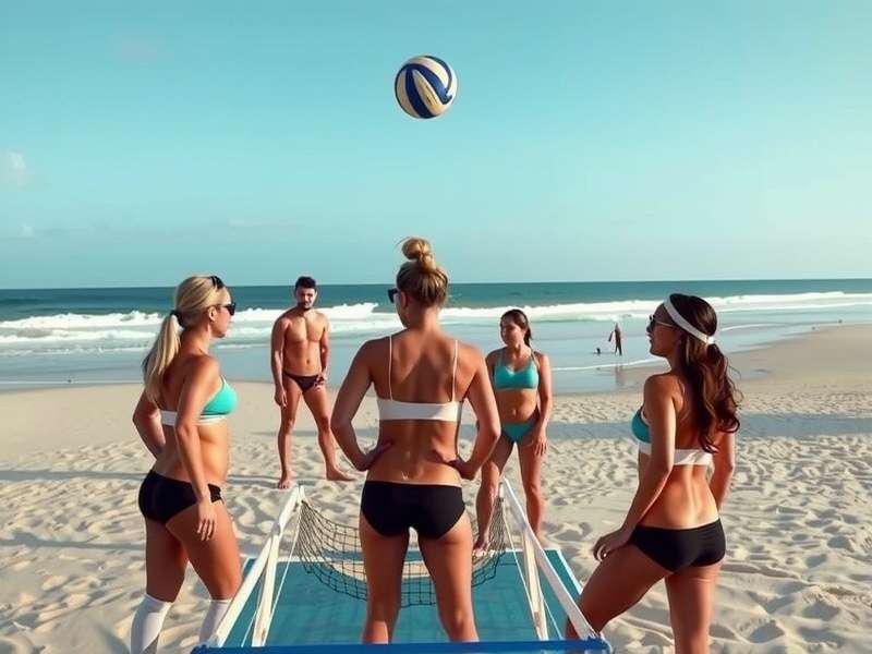 Marina Mavericks Volley gameplay on beach