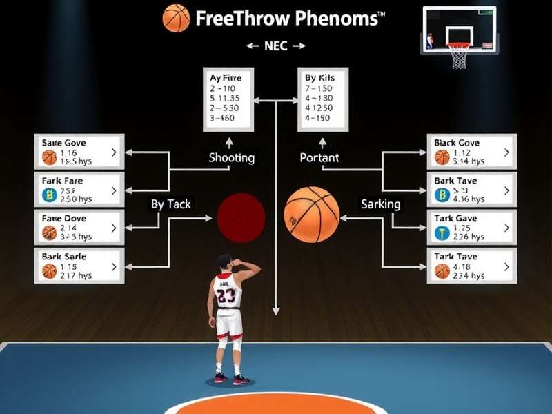 Free Throw Phenoms multiplayer tournament interface