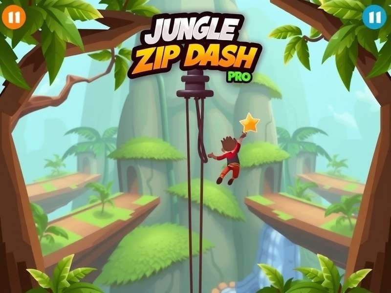 Jungle Zip Dash Pro Game Environment