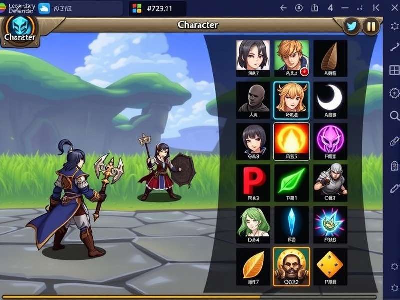 Anise Legendary Defender character selection screen