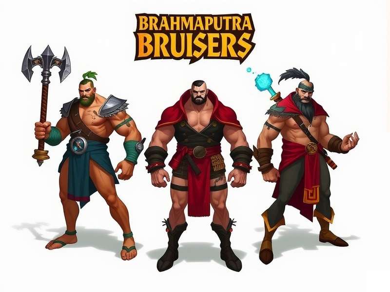 Brahmaputra Bruisers character design evolution