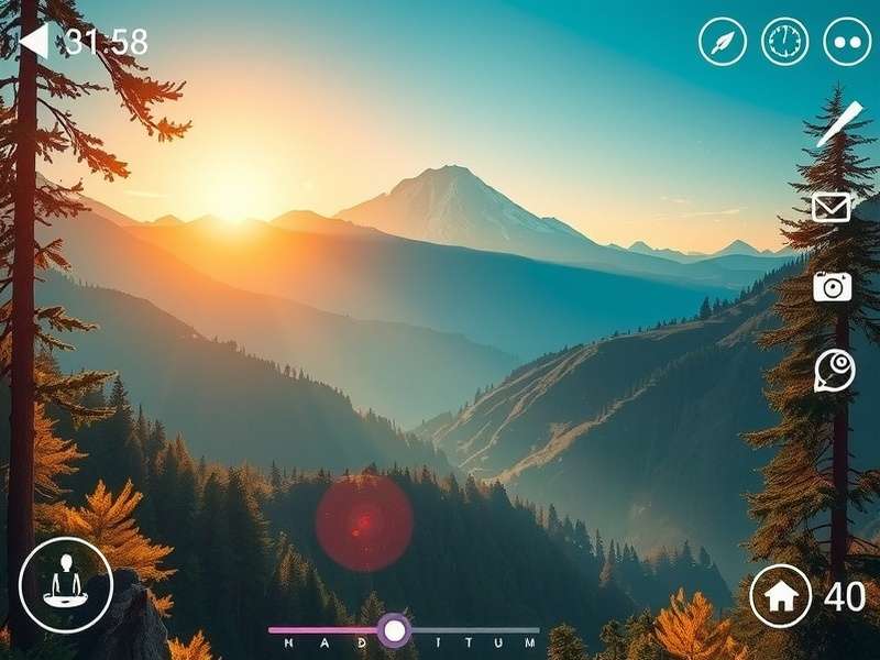 Spiritual Trek Adventure gameplay showing mountain landscape