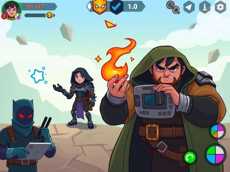 Idli Avenger gameplay screenshot showing character and idli elements