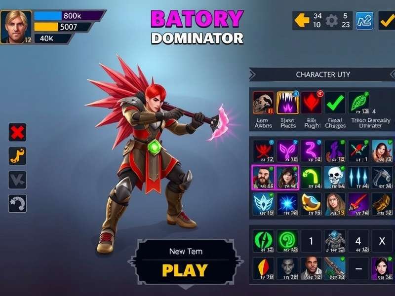 Ashen Blast Dominator gameplay screenshot showing character combat