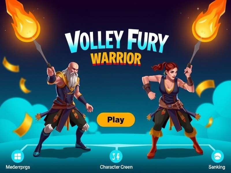 Volley Fury Warrior Character Selection Screen