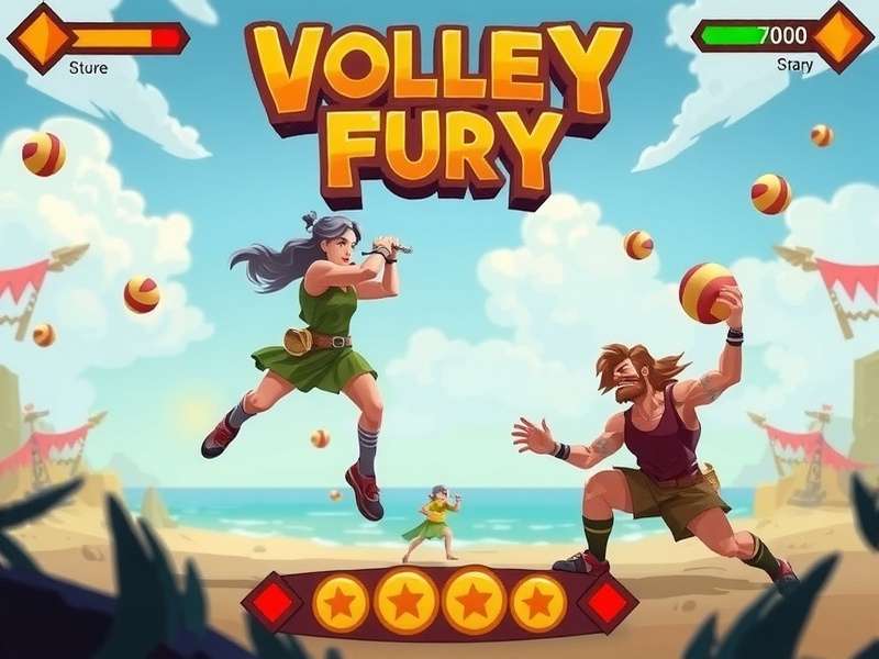Volley Fury Warrior Gameplay Action